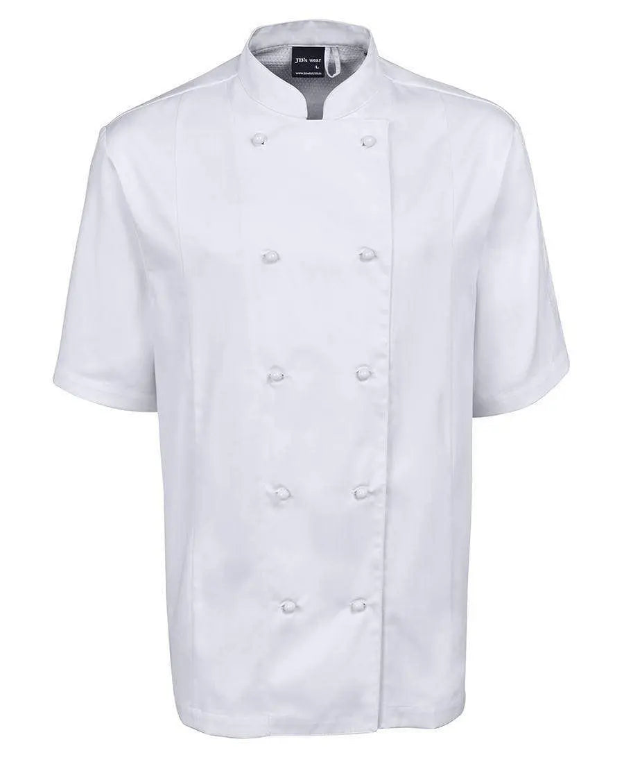 JB'S Vented Chef's Short Sleeve Jacket 5CVS Metro Workwear.
